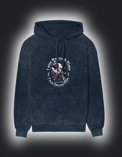 Love Beyond Time ~ Acid Washed Hoodie