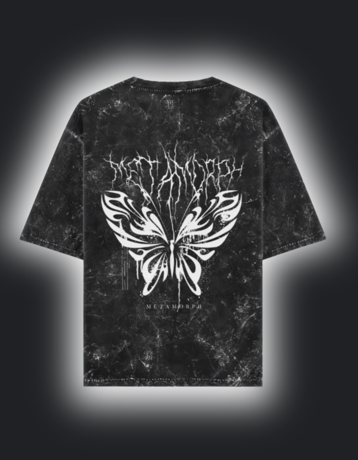 MetaMorph ~ Acid Washed Oversized Tee